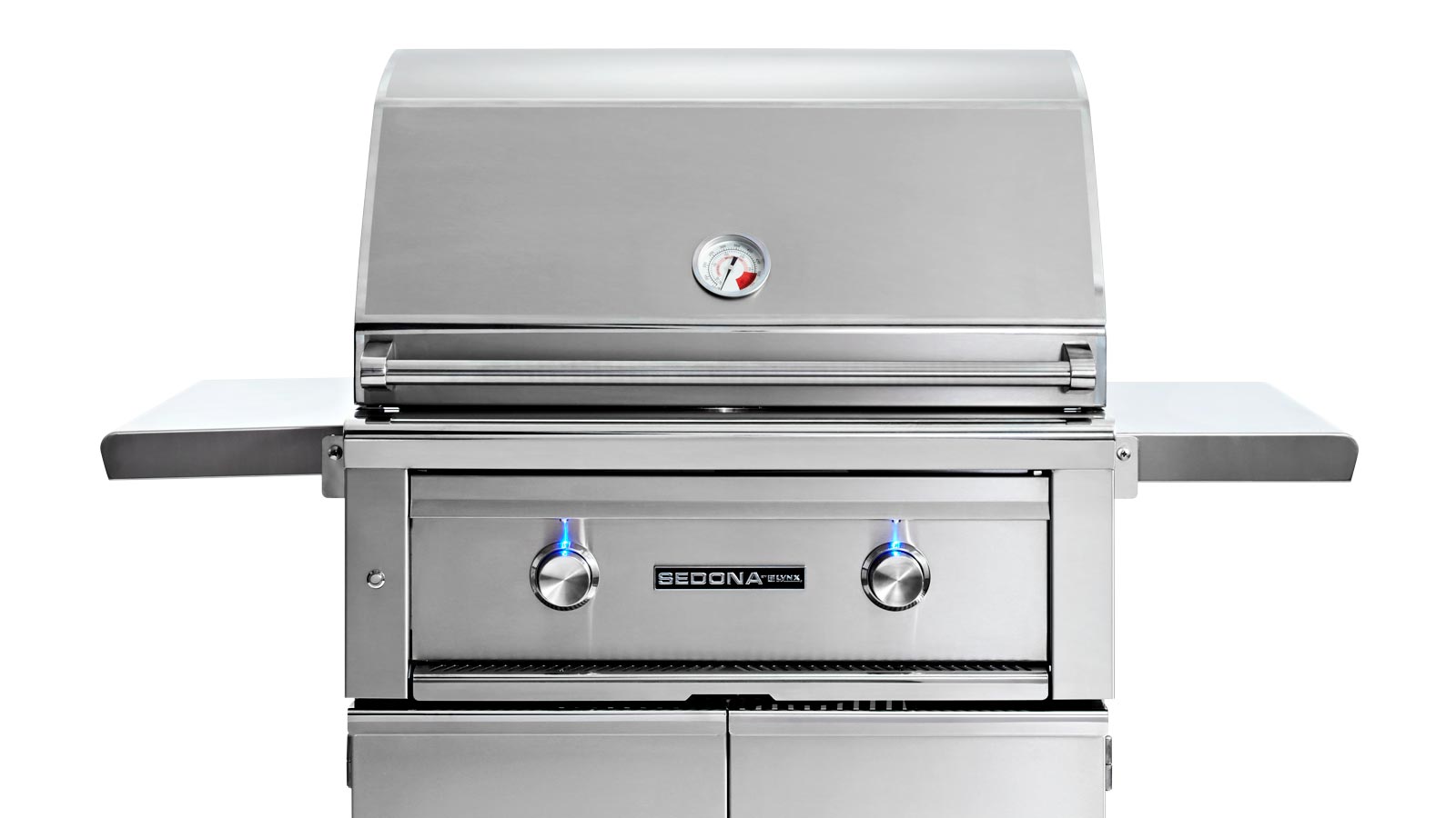 30" Freestanding Grill with 2 Stainless Steel Burners (L500F)