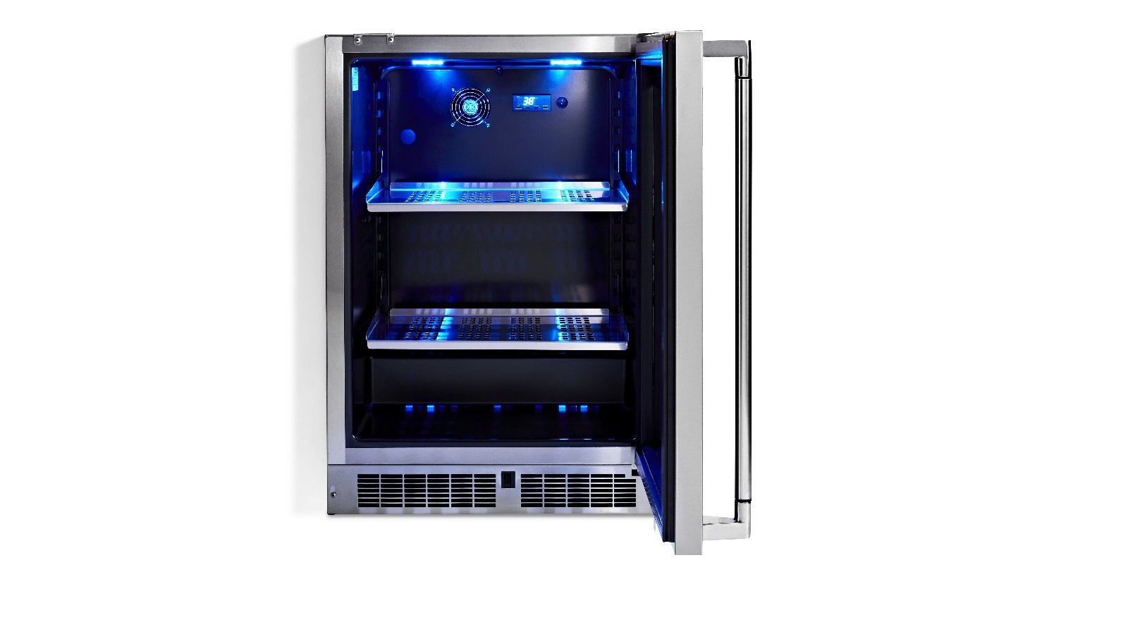 24" Professional Refrigerator-Glass Door