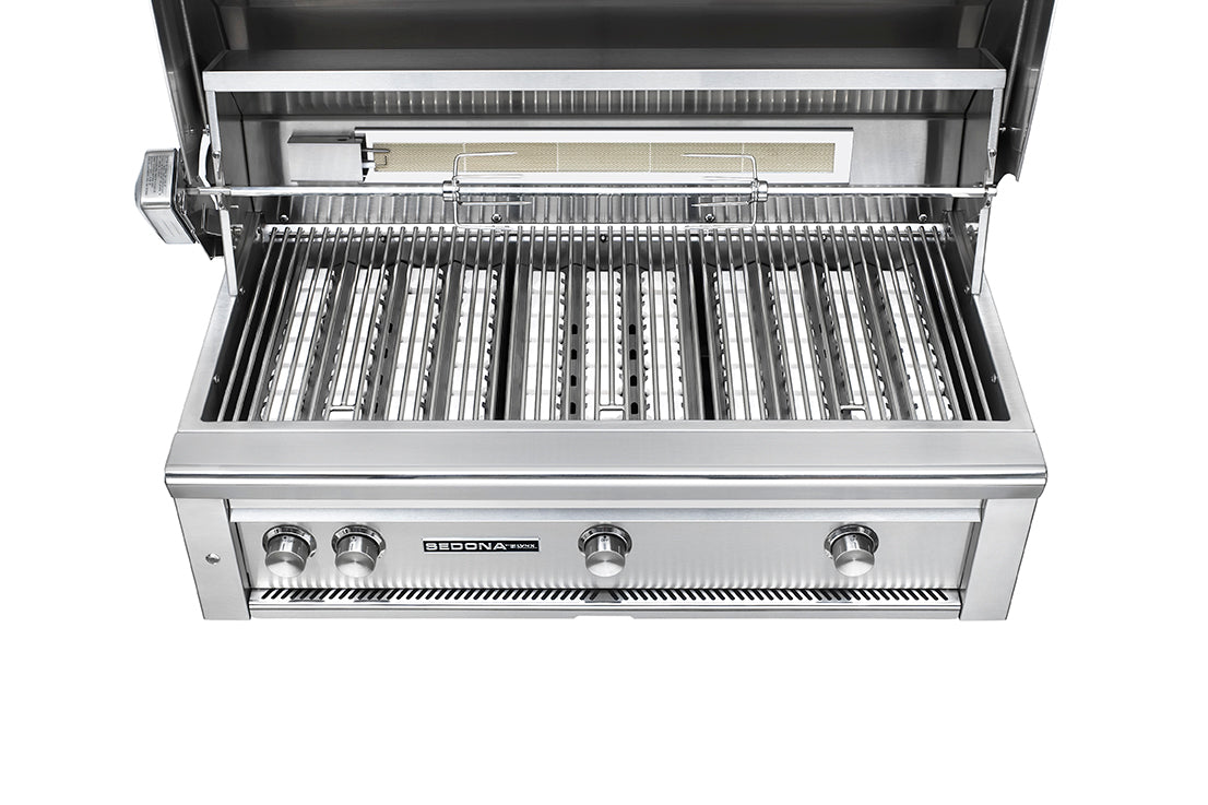 36" Built-in Grill with 3 Stainless Steel Burners and Rotisserie (L600R)