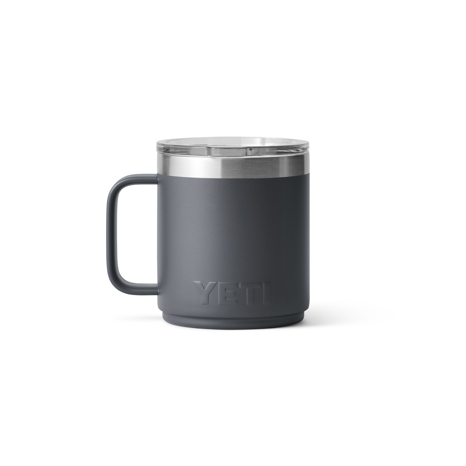 10 oz. / 295ml Stackable Mug w/ Magslider Lid - Charcoal